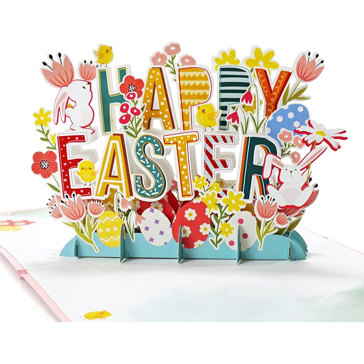 CUTPOPUP Easter Card Pop-up 3D Greeting Card (Happy Easter Text)