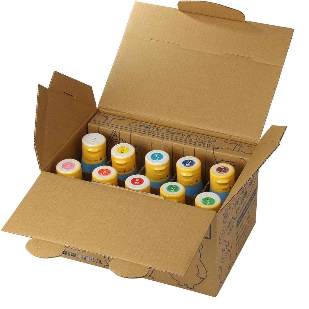 Turner color water-based paint Tenohiraenogu Shirokuma-kun 10 color set 200ml