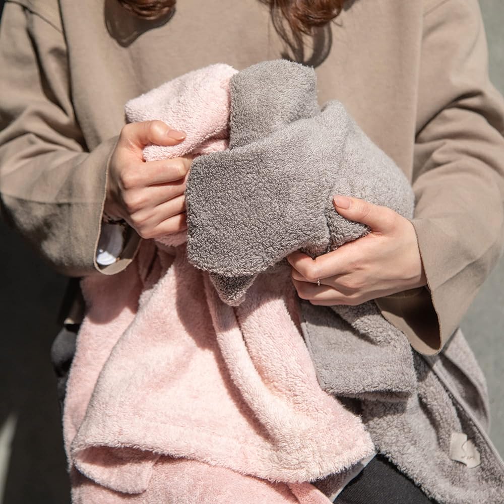 Nurture Towel "Feel" Face Towel Gift Set of 2 (Moon Greige x Mist)
