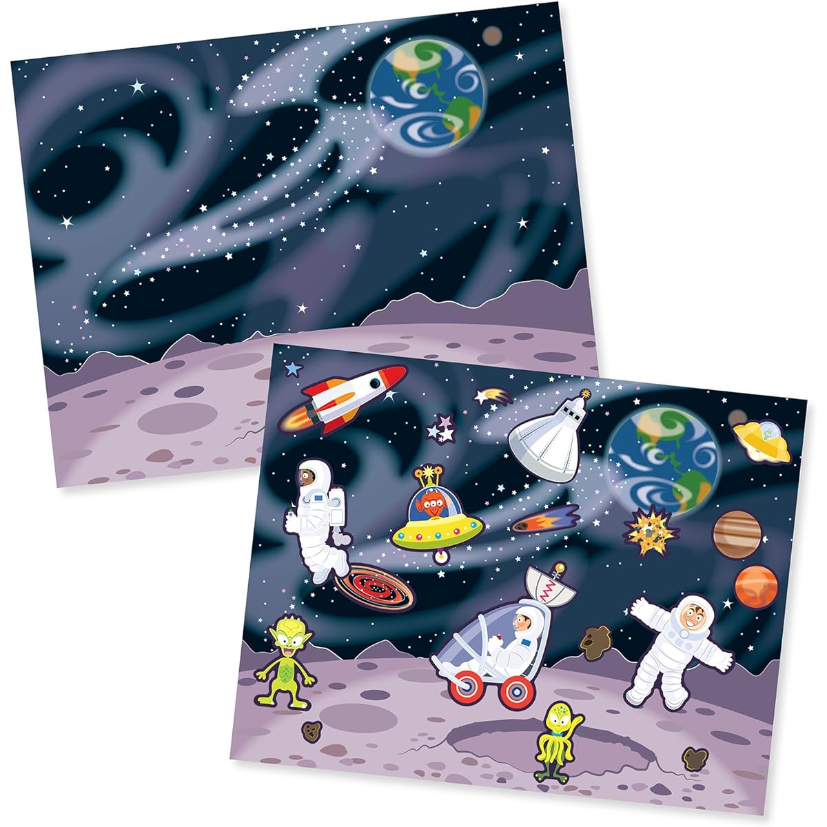 (Adventure) - Melissa & Doug Reusable Adventure Sticker Pad