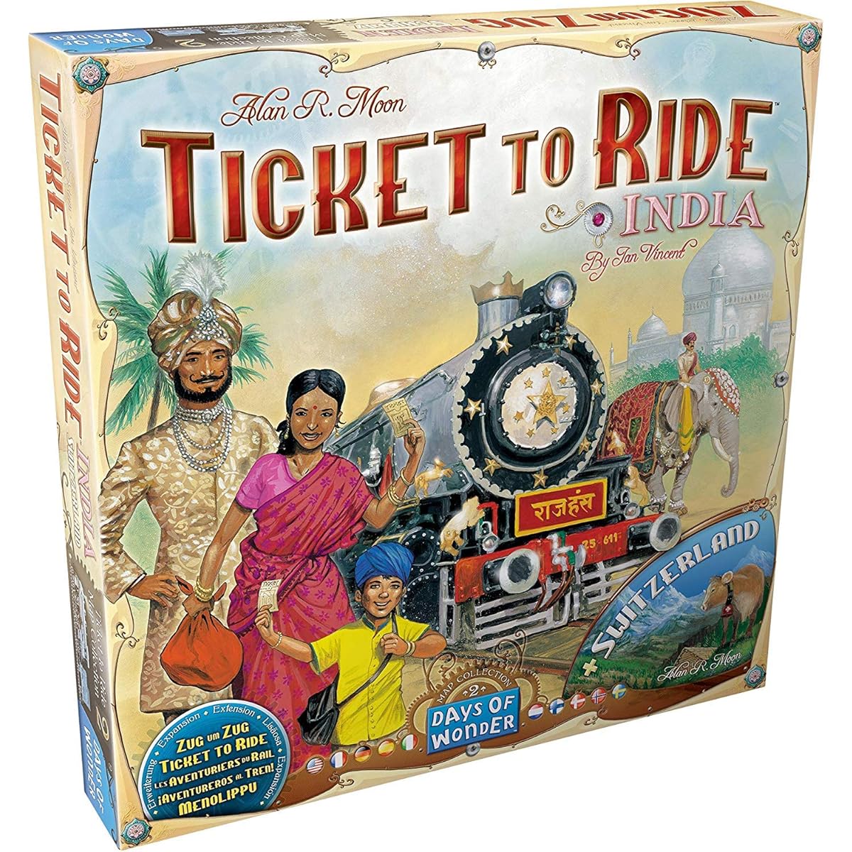 Ticket To Ride: India Expansion Set Ticket To Ride: India [Parallel Import]