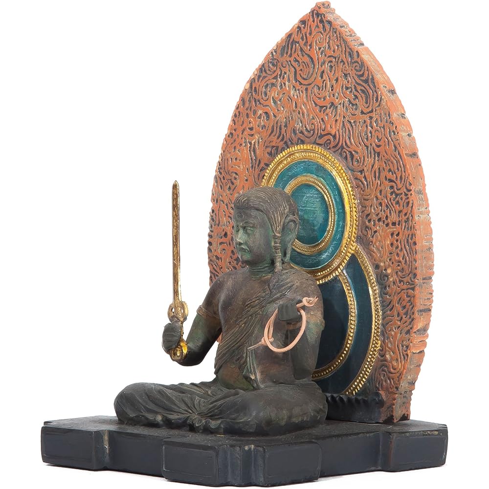 [Officially supervised by Toji Temple] Fudo Myoo (Fudo Myoo) miniature Buddha statue [Kukai 21 three-dimensional mandalas commemorating the 1200th anniversary of the founding of the Shingon sect]