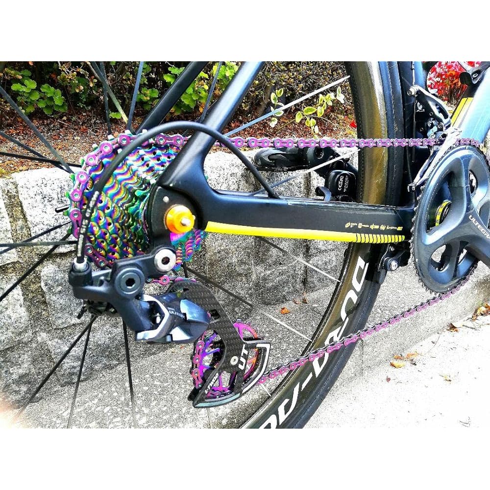 For 105 R7000 R7100 Carbon Big Pulley with Ceramic Bearing Pulley Set Gear Set with Carbon Fiber Bearing Rear Wheel Guide Wheel