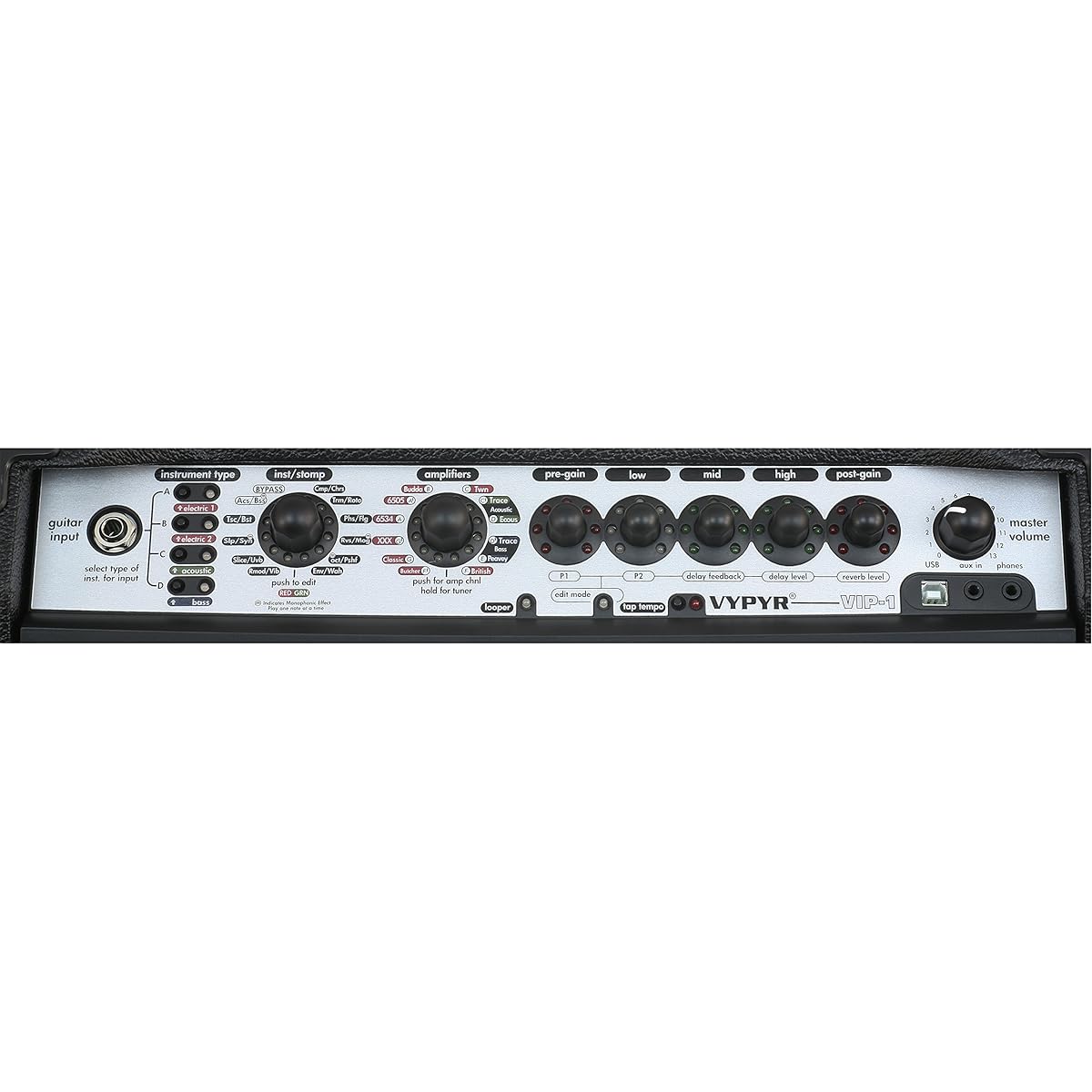 Peavey Combo amplifier 20W Vypyr VIP1 [domestic genuine product] faithfully modeled on the classic masterpiece that can also be used as an audio interface