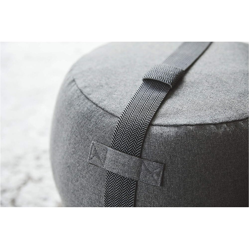 MIZUNO Healthy Interior Ottoman Monyon Health Training Equipment Design that blends in with your interior Toes, Thighs, Abs, Back, Gray C3JHI003