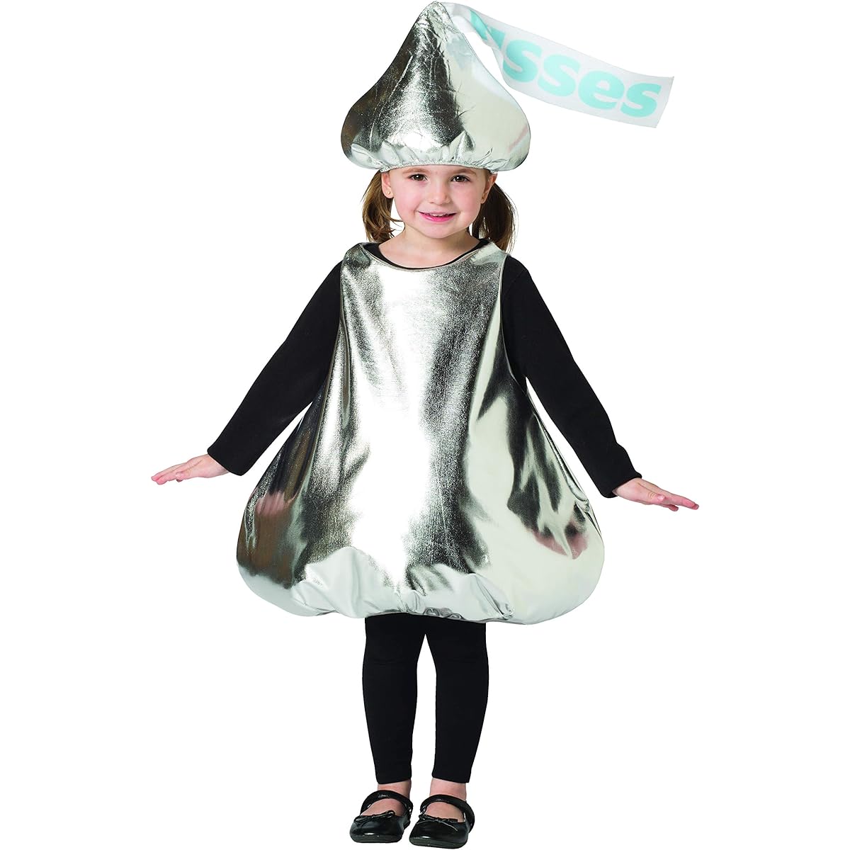 Rasta Imposta Hershey Kisses Costume for Kids - Hershey Chocolate Kisses Candy for Children Size 3-6X
