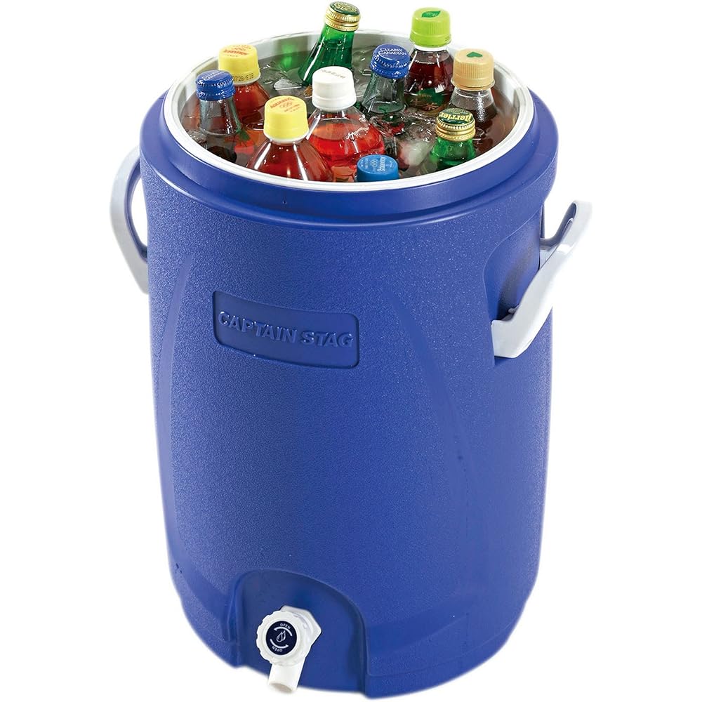 CAPTAIN STAG Jug Water Jug Tank Cooler Box Water Jug & Cooler [1 Bottle/Capacity 13L/18L] For Cold Storage Compatible with Sports Drinks Regard