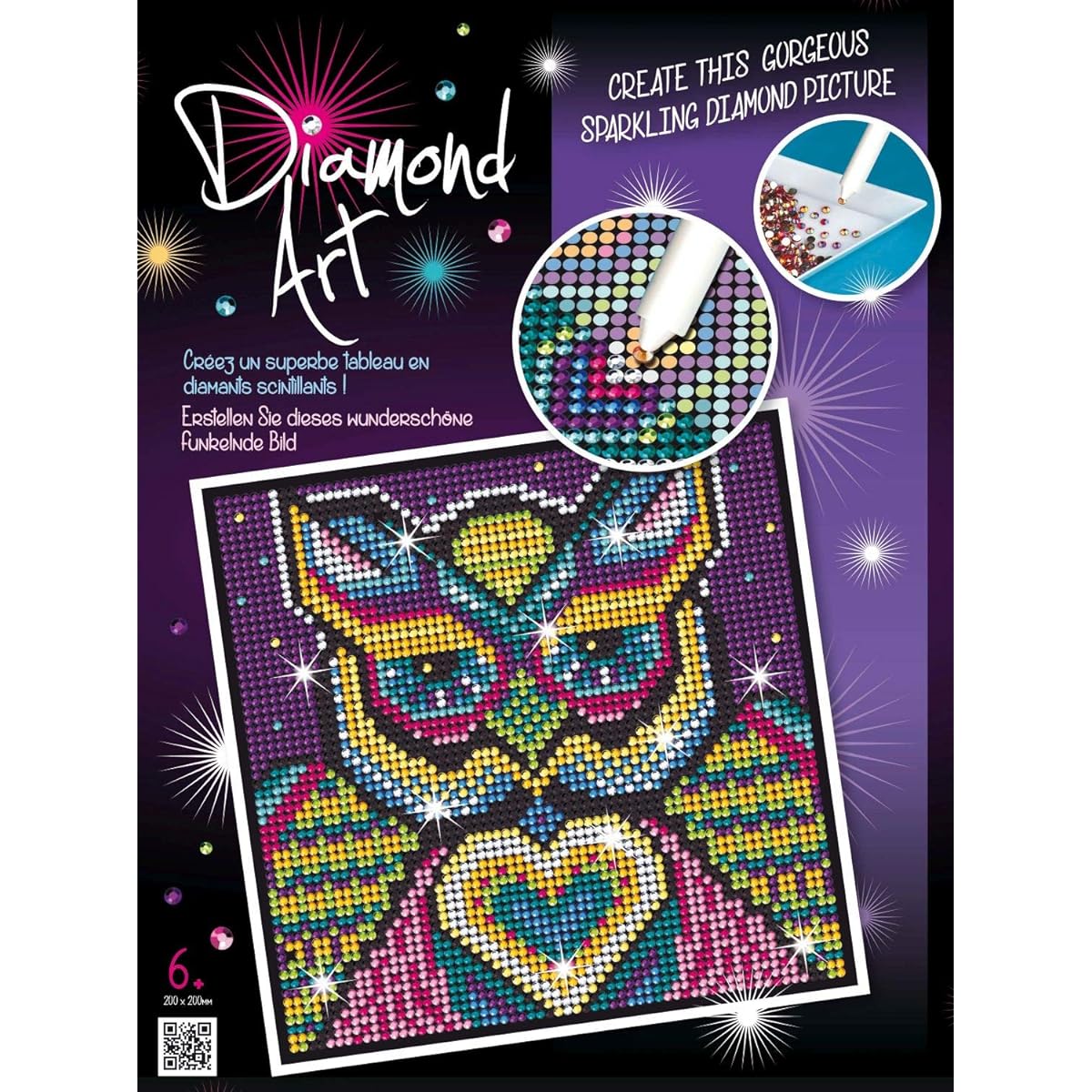 Sequin Art 1609 Chouette Crafy kit