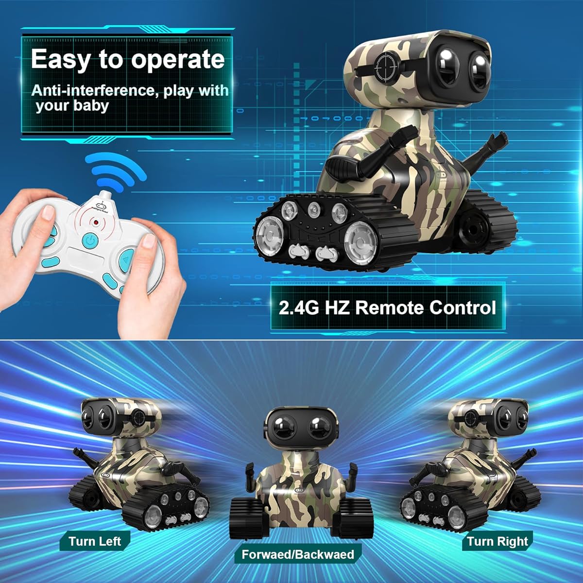 AOVIKOOD Robot Camouflage
