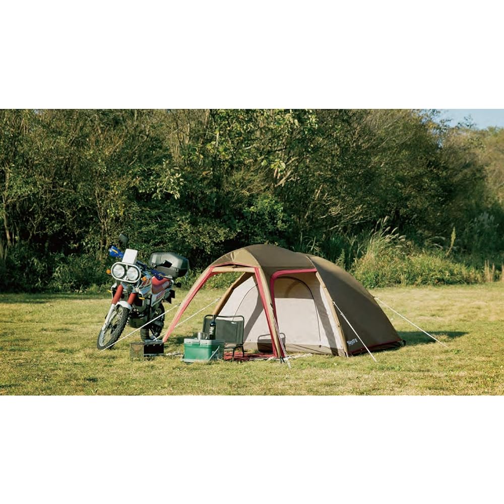 ogawa Tent Dome Stacy ST- [For 2~3 people] Brown 2616NORDISK Down Shoes [Ribbon Red] S 109060 Ribbon Red S