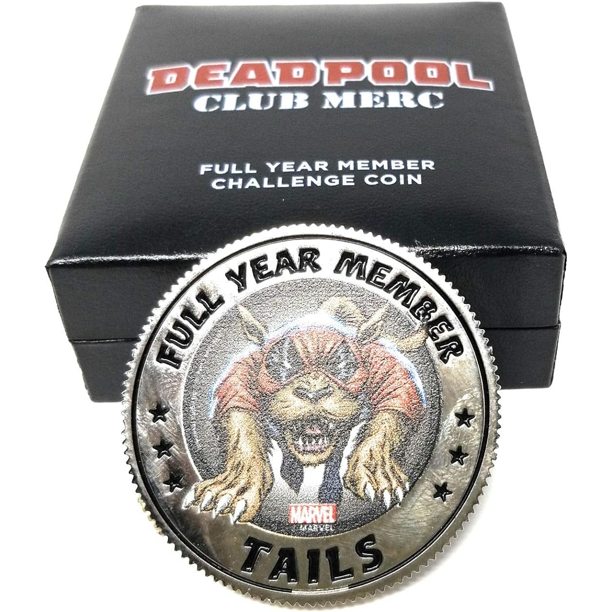Club Merc Deadpool Challenge Coin - 1 year registrants only