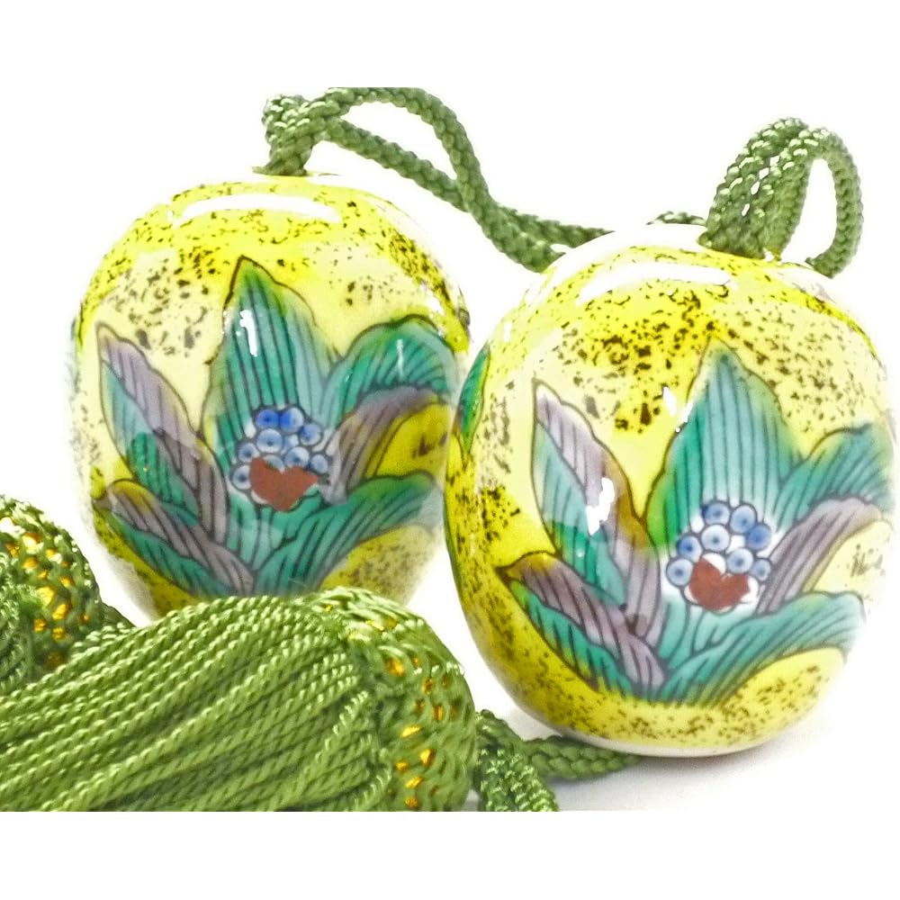Kutani ware Sakai Hyakkaen [Fuchin] Yoshidaya Mannenjo