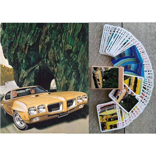 Art Fitzpatrick and Van Kaufman Classic Cars Pontiac Dodge Playing Cards (Poker Deck 54 Cards All Different) Vintage Retro Classic Car