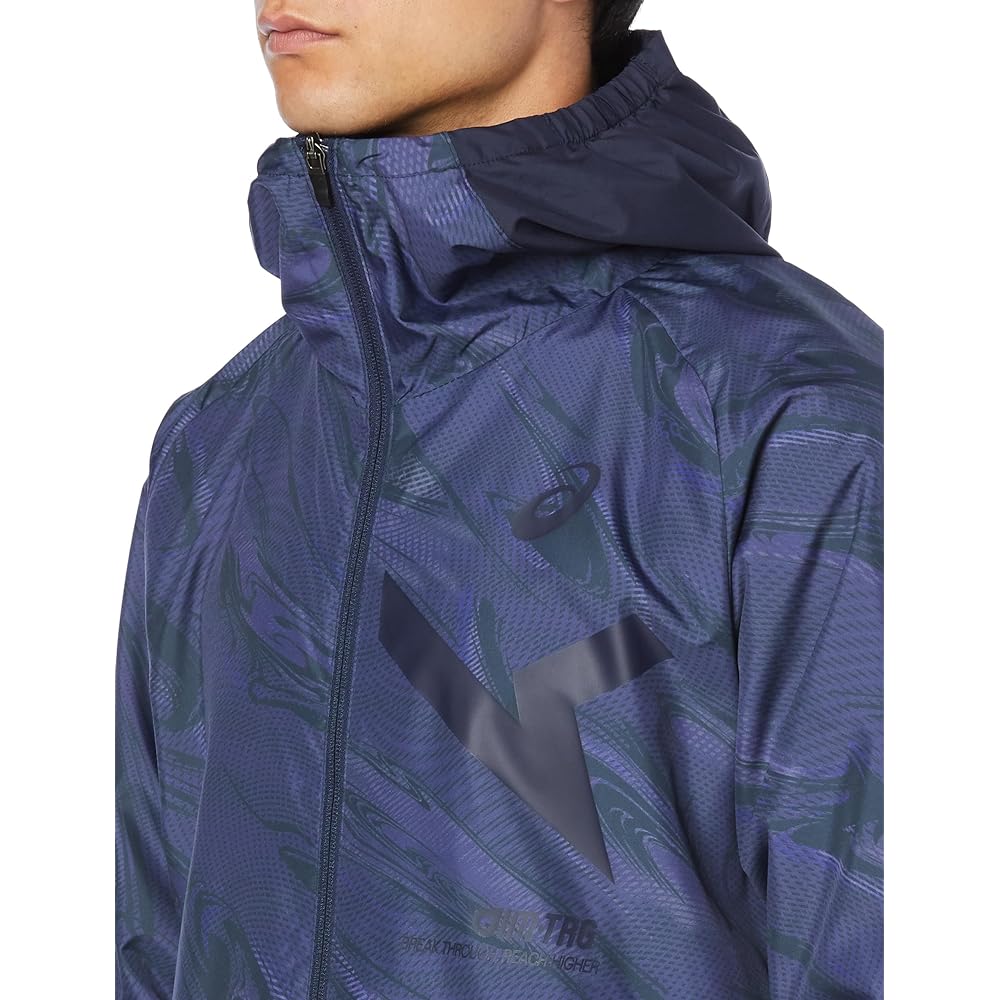 [ASICS] Training Wear A-I-M Graphic Back Tricot Windbreaker Hoodie 2031E270 Men's