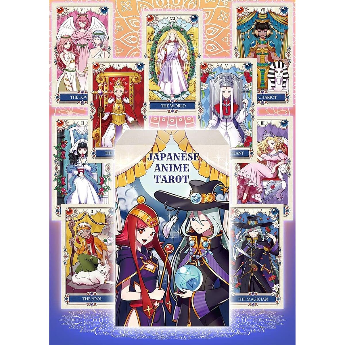 [Genuine product with Japanese booklet] Japanese Anime Tarot JAPANISE ANIME TAROT LUNA FACTORY [Genuine product] Tarot card for ages 13 and older