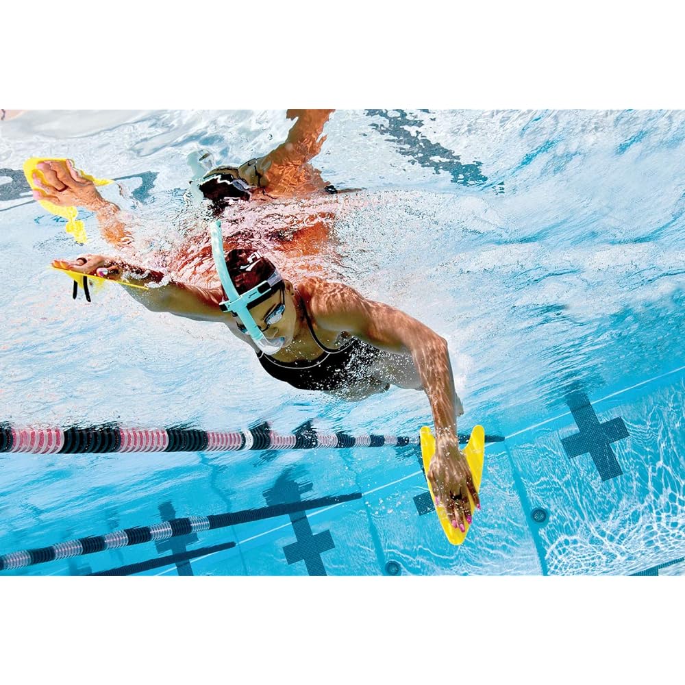 FINIS Swimming Practice Paddle Freestyle Paddle [Genuine Japanese Product] 10502050 Yellow