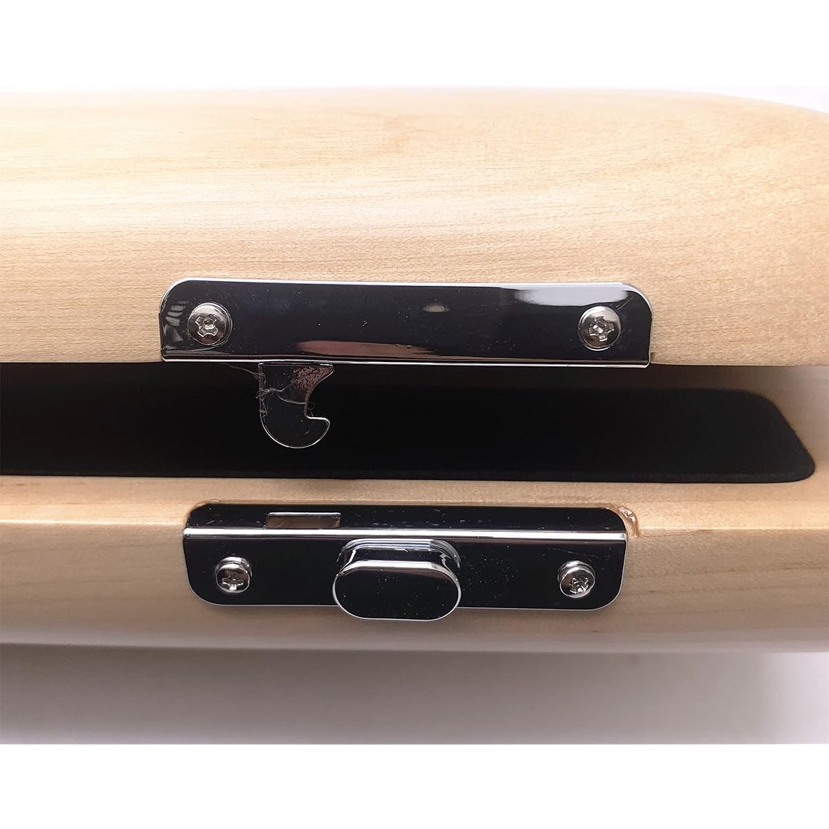 Jiayouy B-Foot Flute Case Cover Maple Wood 17 Holes Flute Bag Flute Player Musician Gift 17" Length