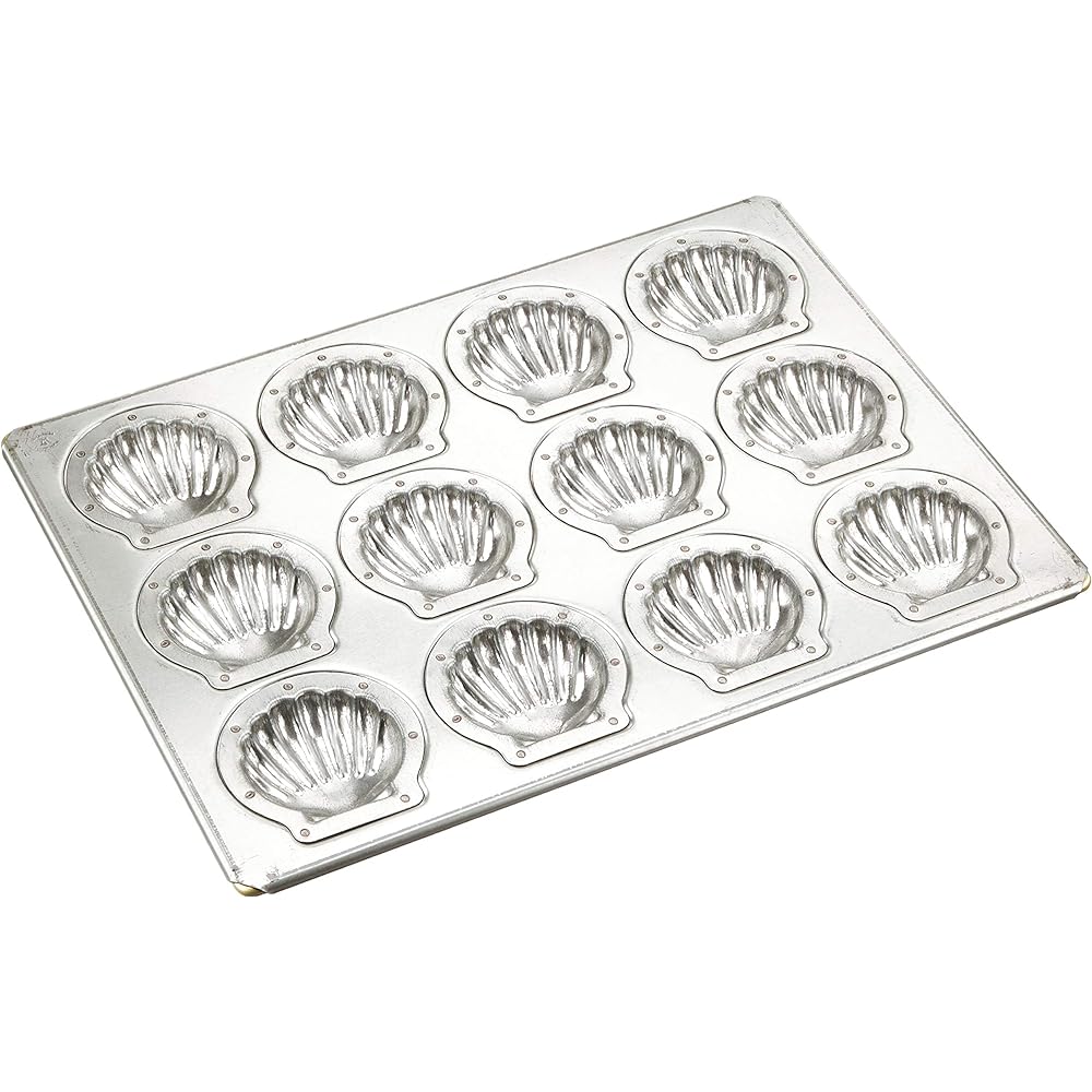 Matsunaga Seisakusho Silicone Processed Silver Mini Scallop Top Plate 12P MS20