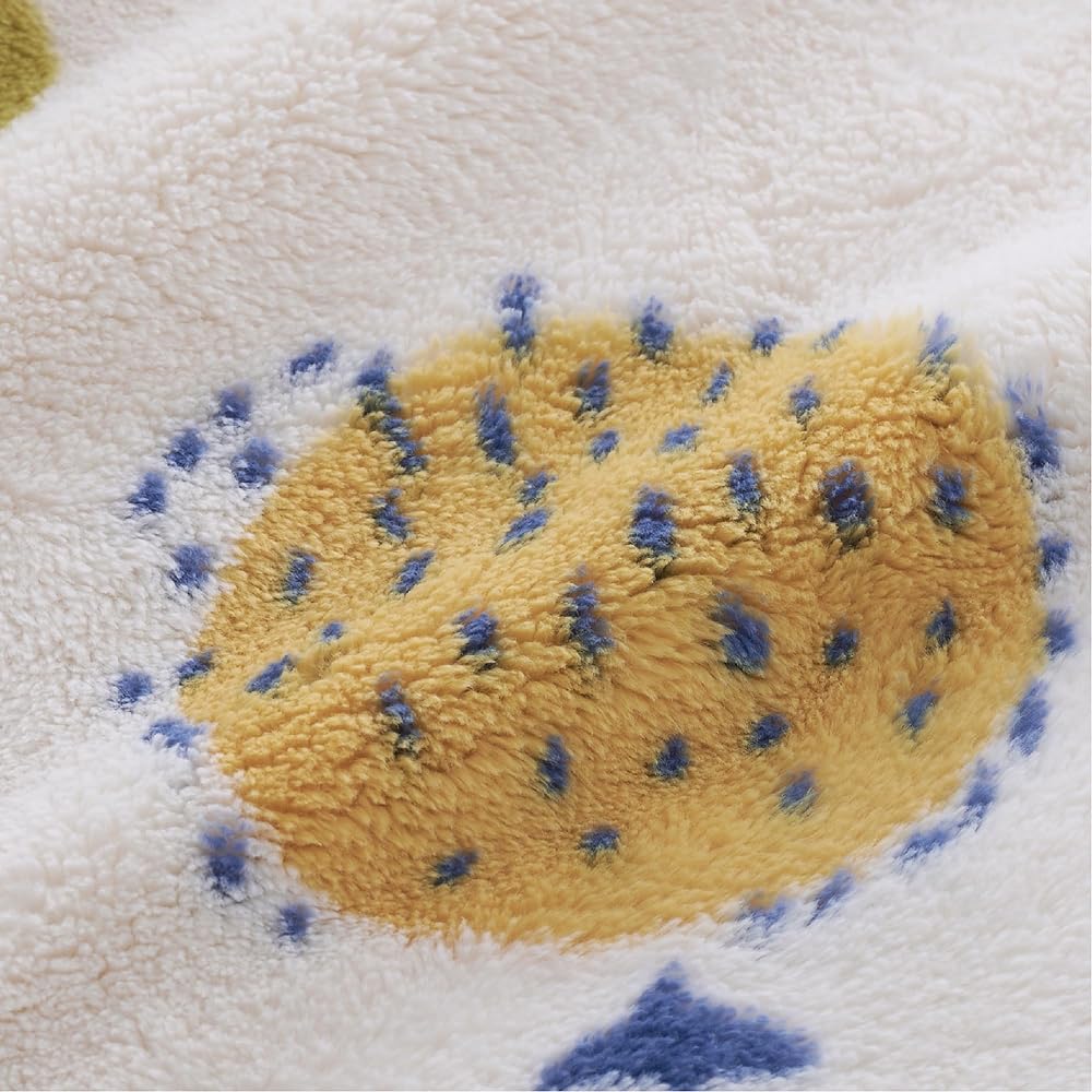 nishikawa [Nishikawa] Atsuko Matano New Meyer Blanket Single Washable MT3654 Small Forest Yellow FQ03605022