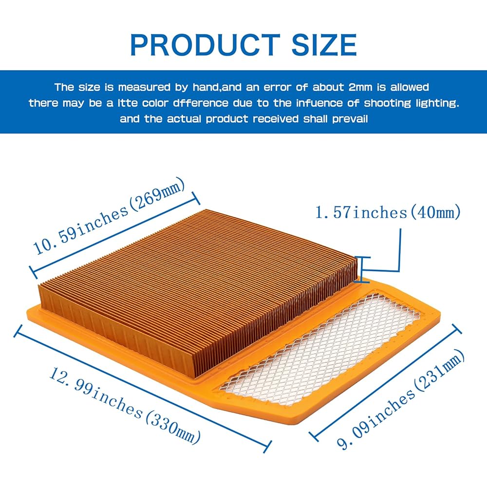 Air Filter Cleaner 707800327 2011-2019 Can-Am Commander 1000 1000R 800R Max 1000 1000R 800R XT 4x4 Maverick 1000 1000R Max 1000R Max 1000R 4x4