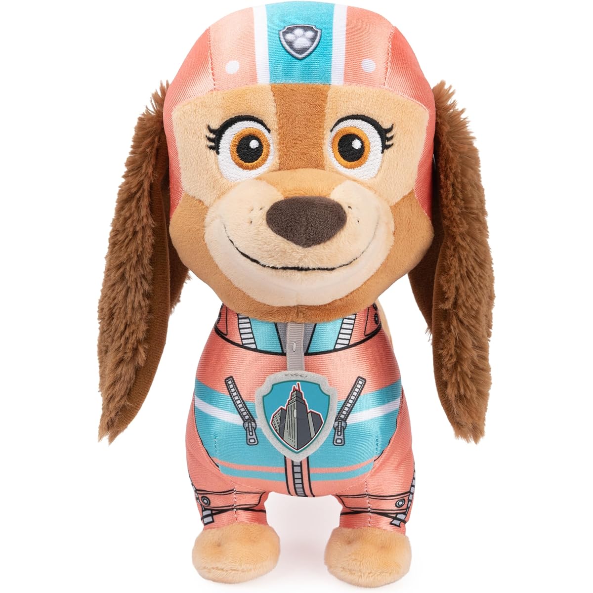 GUND PAW Patrol Liberty in Heroic Standing Position, Premium Plush Toy Ages 1+, 12 inches