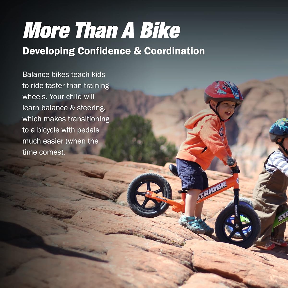 STRIDER 12 SPORT Balance Bike, Ideal for Ages 18 Months to 5 Years, Orange [Parallel Import]