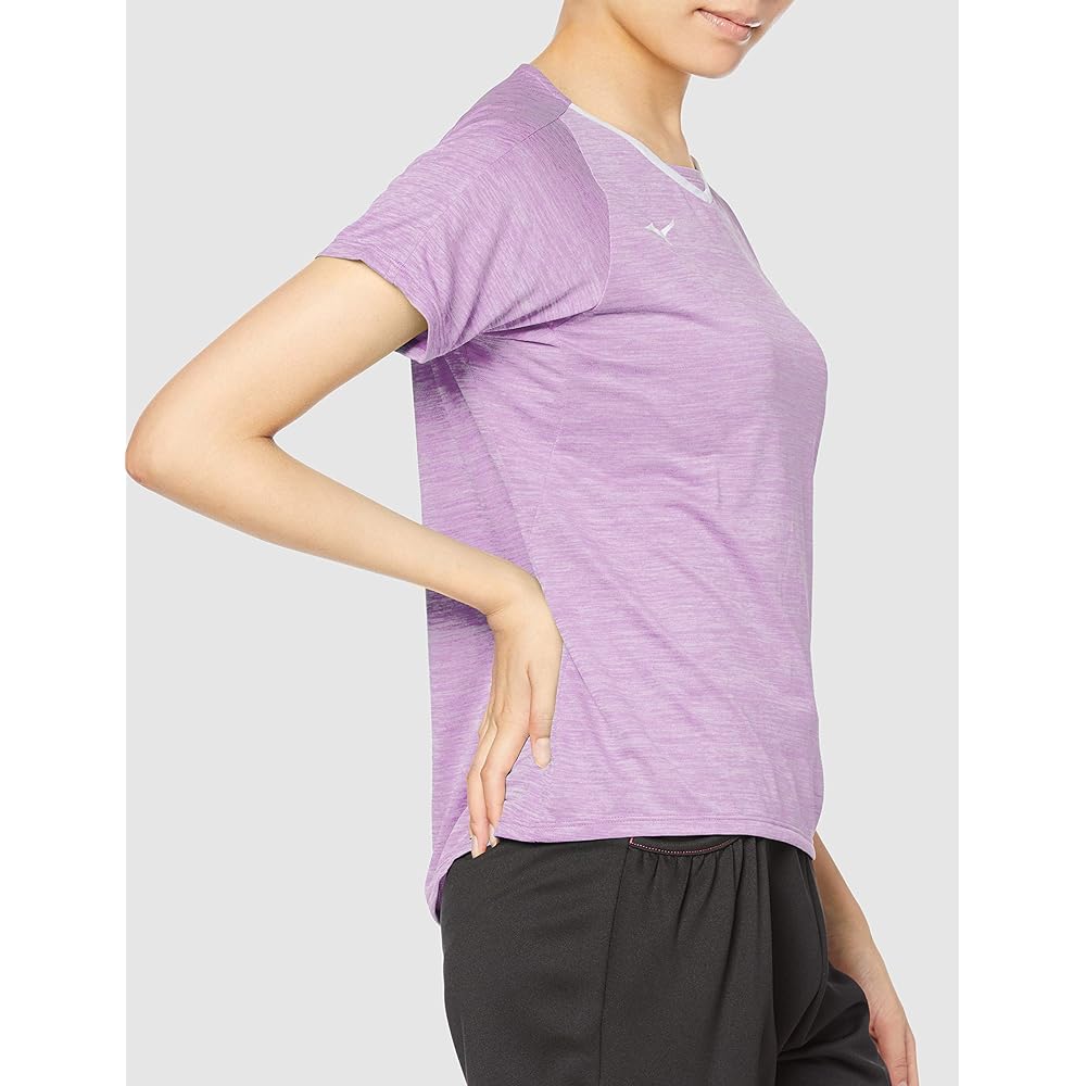 Mizuno 72MA0207 Women's Badminton Wear Game Shirt Short Sleeve