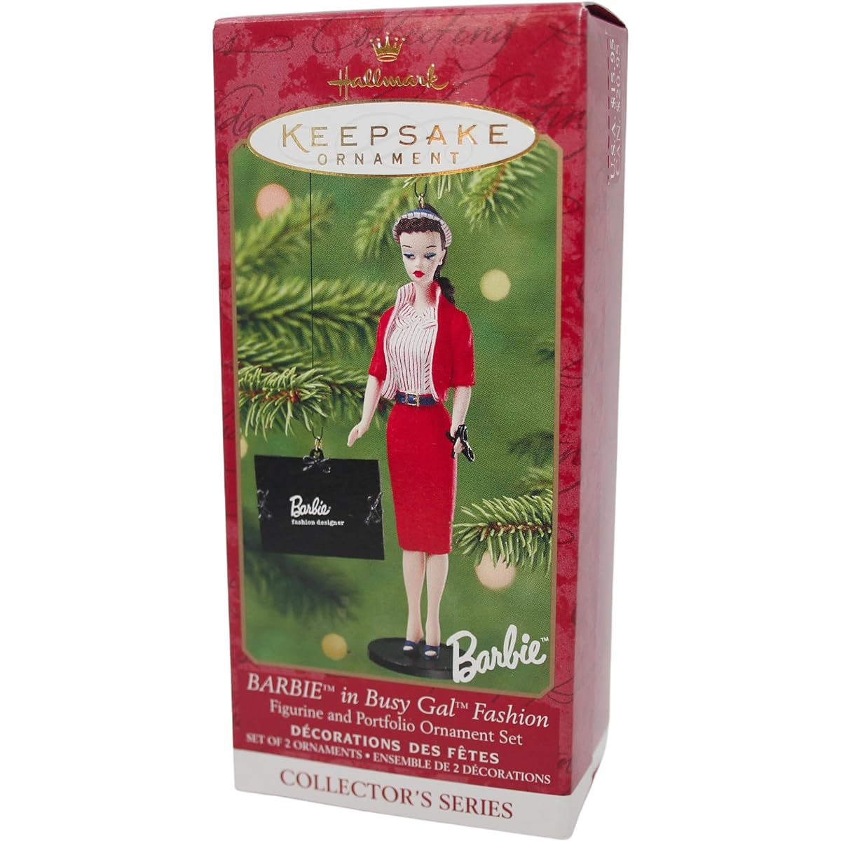 Barbie – Debut #8 2001 Ornament Hallmark QX6965
