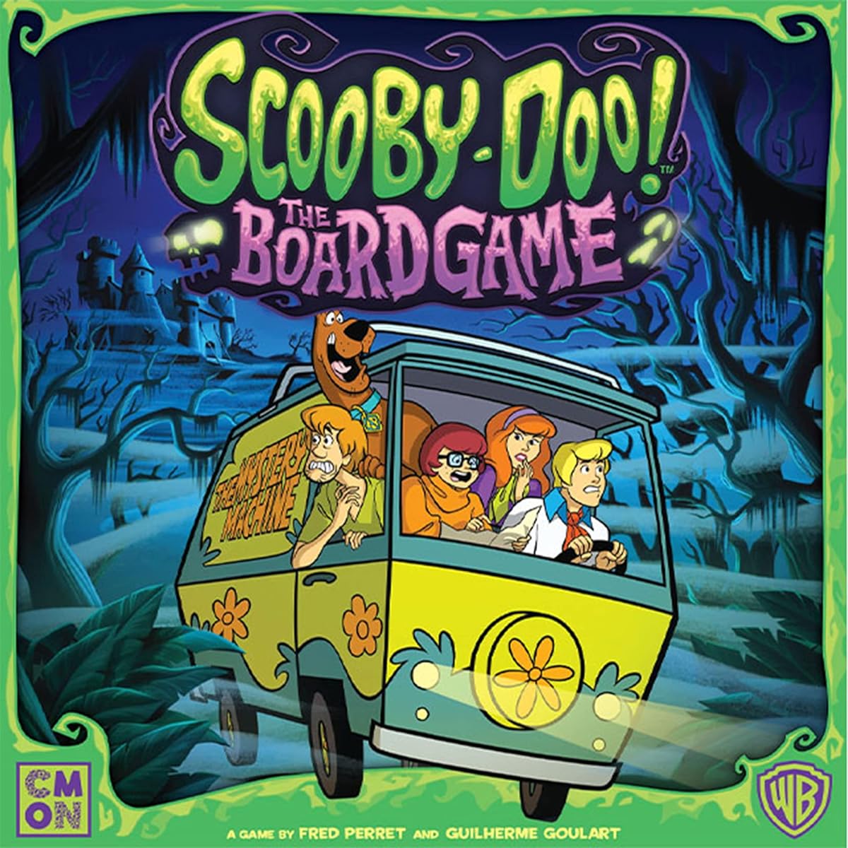 Scooby-Doo! Board Game | Mystery Game | Strategy Game Based on the Hit TV Series | Cooperative Family Game for Adults and Kids | Ages 10+ | 1-5 Players | Average Play Time 30 Minutes | Made by CMON