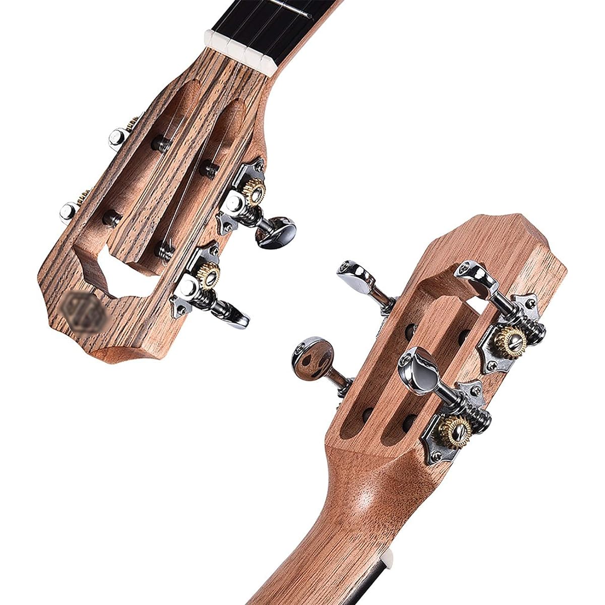 Ukulele Soprano Ukulele Zebrawood Top Board Back Musical Instrument Ukulele, (Size:23; Color:Wood)