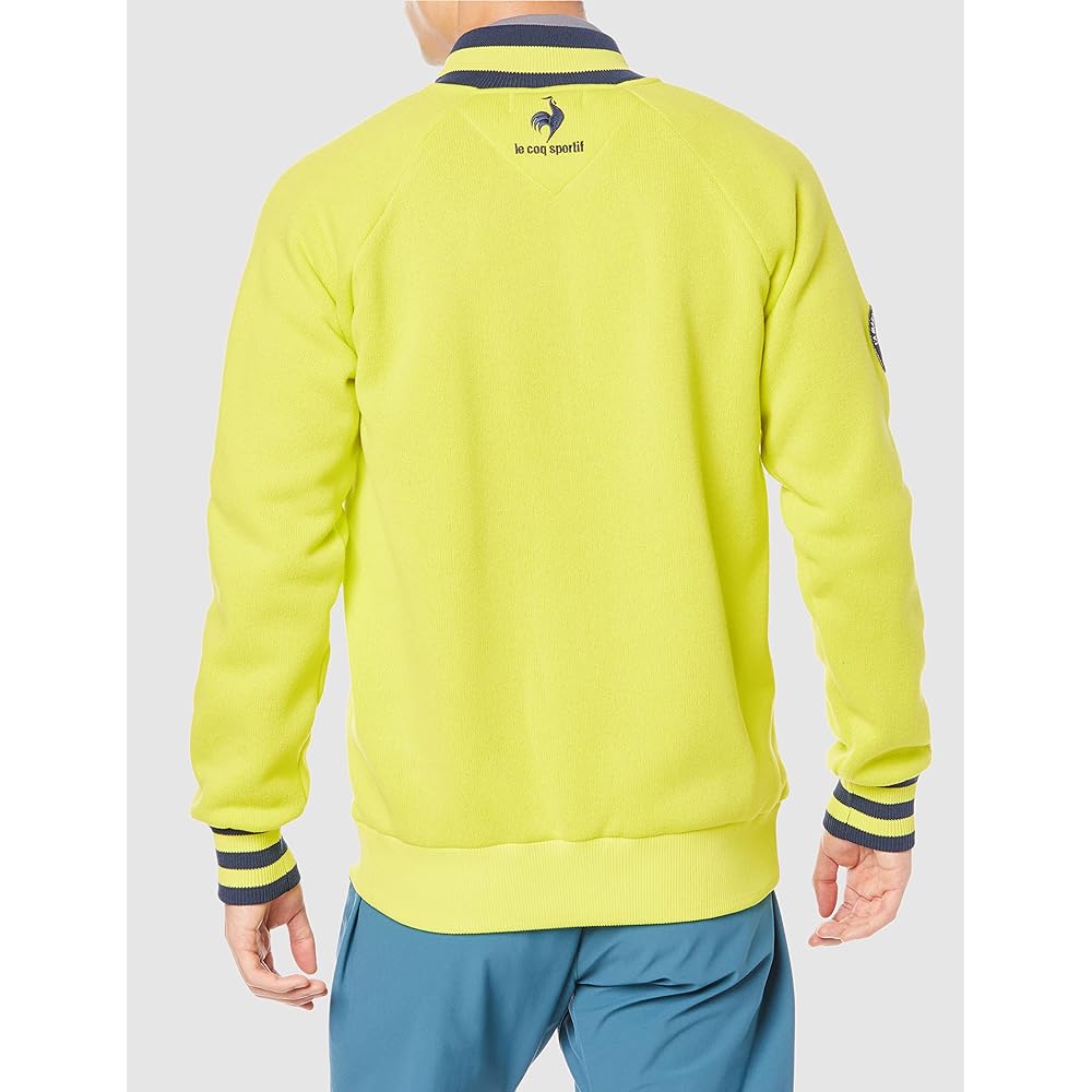 [Le Coq Sportif] 21 Autumn/Winter Model Golf Sweater Full Zip Active Heat Retention Windproof QGMSJL03 Men's