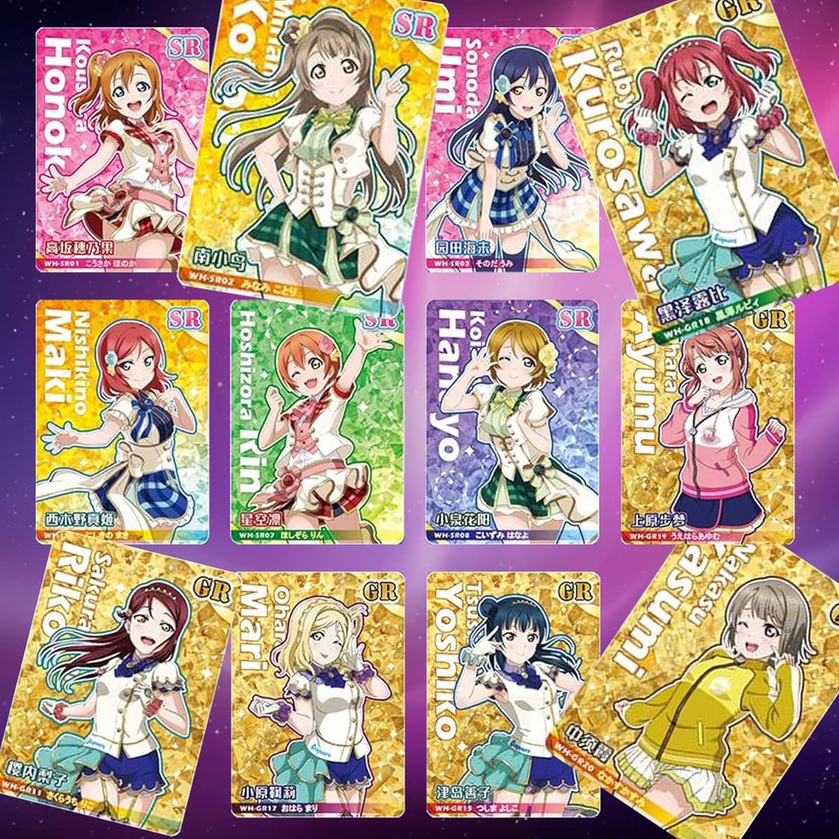 ADILAIDUN 90 Cards Goddess Story TCG Collection Cards Goddess Story CCG Poker Transaction Cards Game Cards Exchangeable as Gifts for Friends and Family Booster (WL)