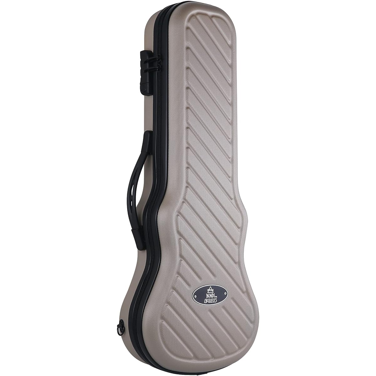 BONDI UKULELES Ukulele Case Tenor Hard Case Brand from Australia (Tenor Ukulele Inner Size 72cm, Gold Ukulele Case)