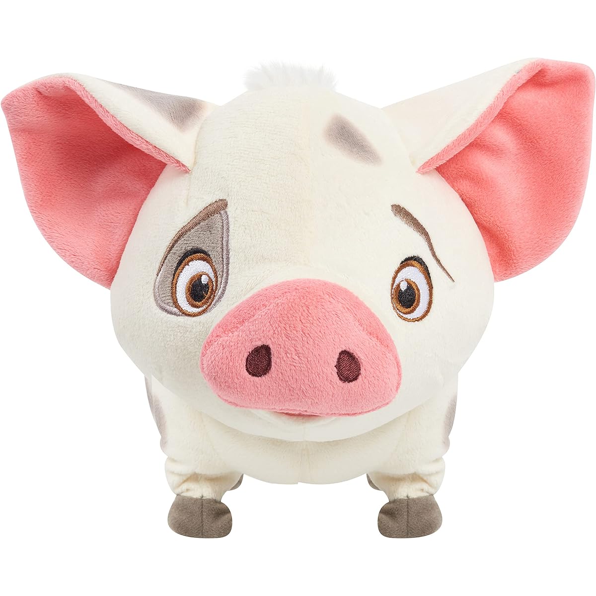 Just Play Disney Princess Moana Walks & Snartpoor Plush Toy Sound and Movement Stuffed Animal Pig 8"