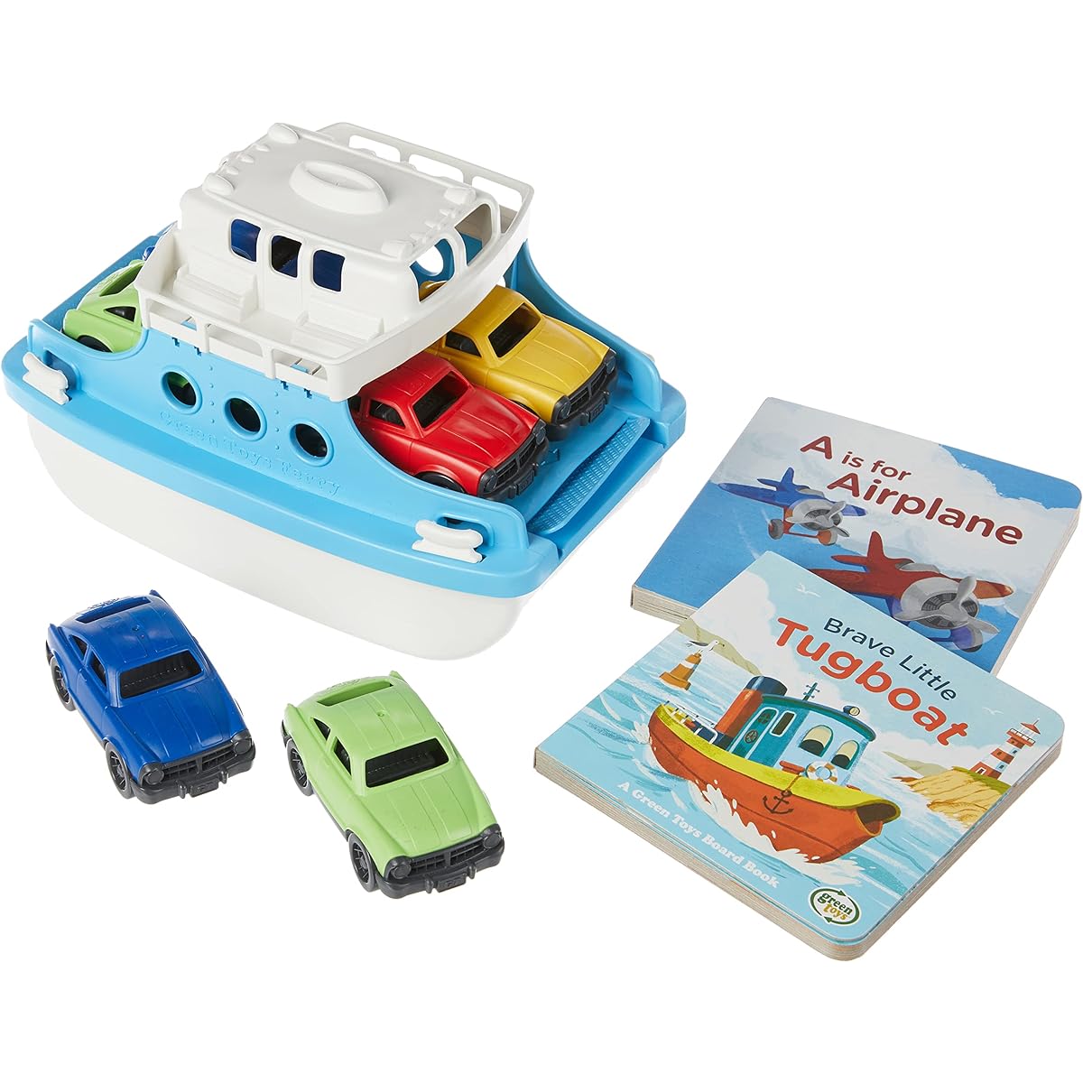 Green Toys Ferry Boat Gift Set, M, Assorted