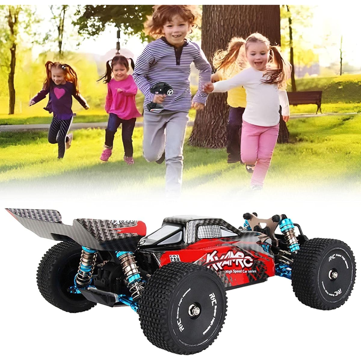 Rc Buggy Car,2.4Ghz RC Car Stunt Car Toy | 1:16 Toy Car Buggy for Boys and Girls, Rechargeable Battery for Car, Gift for Kids