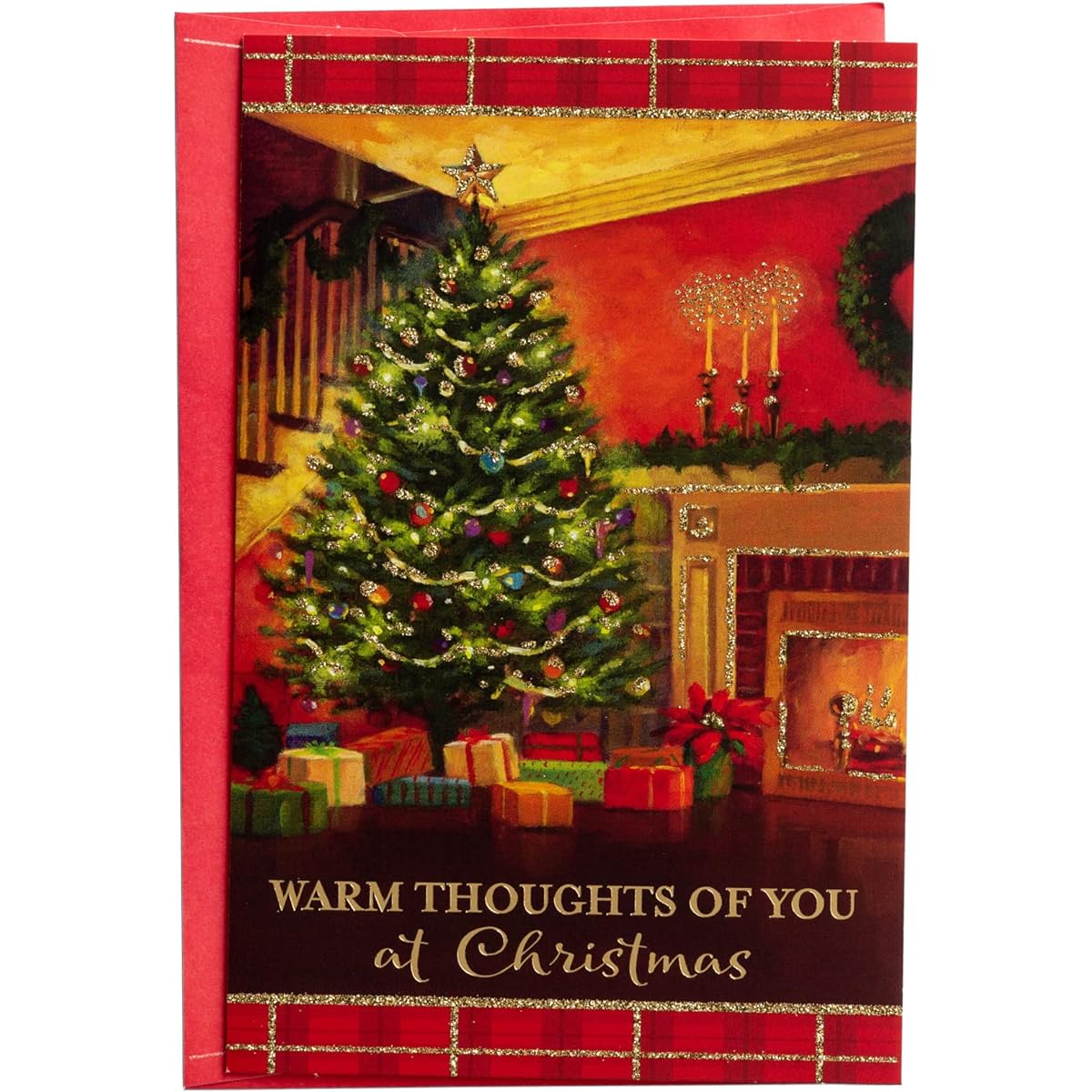 DaySpring - Warm Thoughts of Christmas - Inspirational Christmas Cards - Boxed Cards and Envelopes, 18 Count, KJV (J6349)