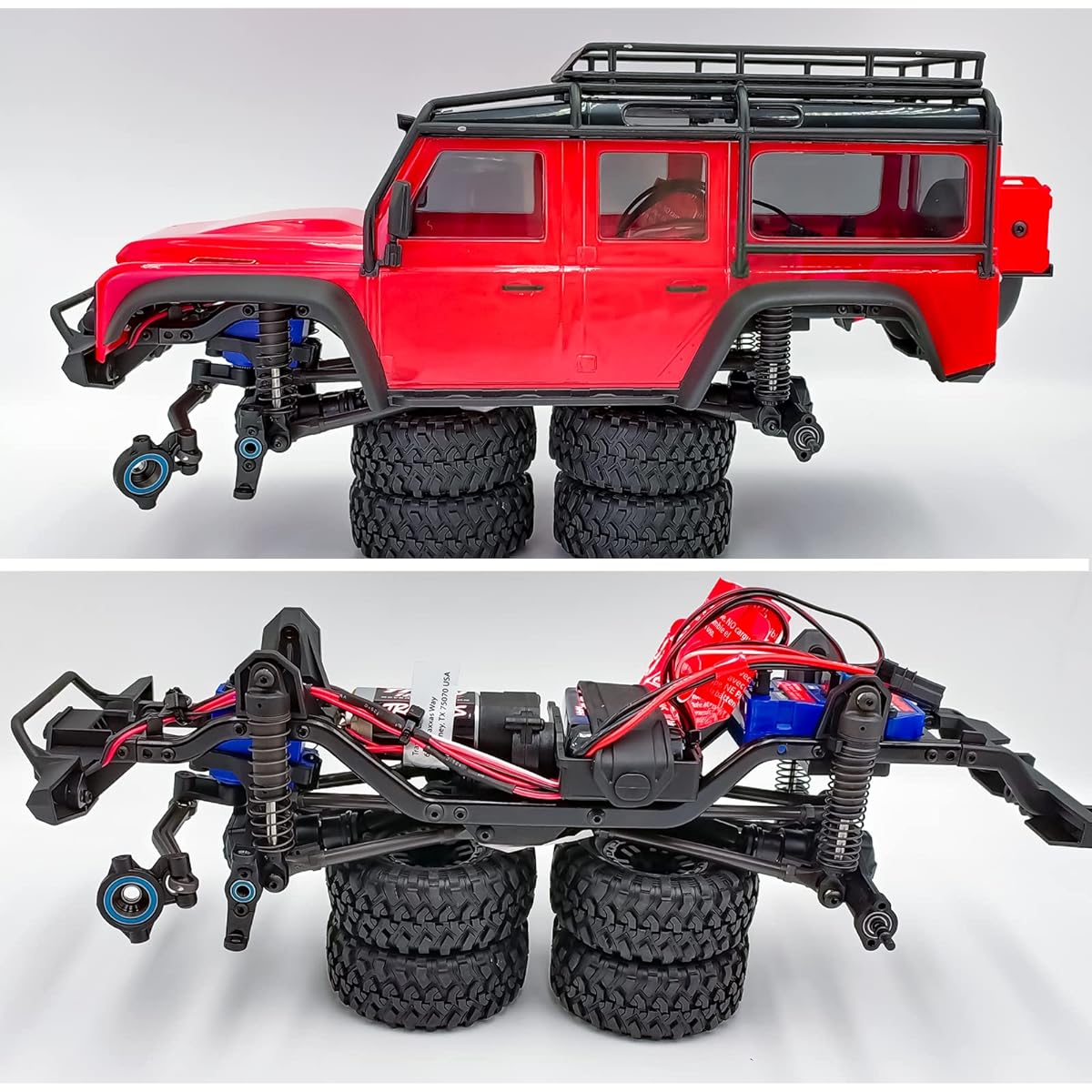 Benedict Harry 22pcs/set Ball Bearing Kit RC Crawler Car Traxxas 1/18 TRX4-M Upgrade