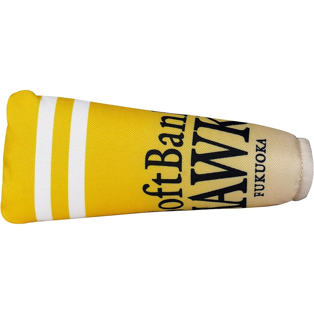 Rezax Fukuoka Softbank Hawks Putter Cover for Blades & Mallets Yellow SBPC-1844