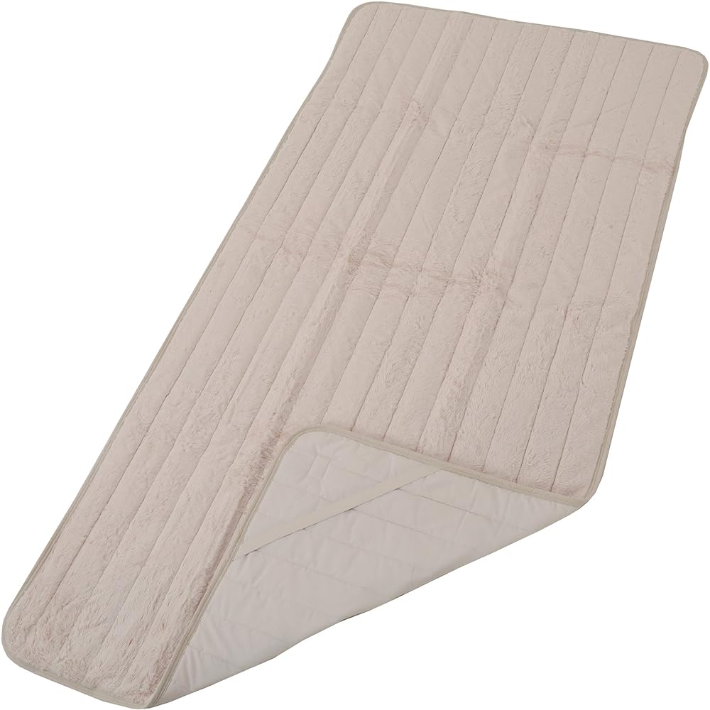 nishikawa [Nishikawa] Warm pad 100% cotton (fuzz part) Double Itelier Plain Beige PM27232058BE