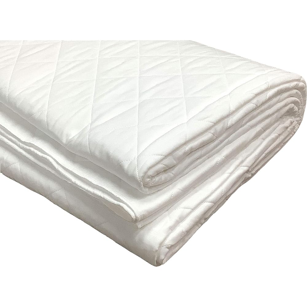 [Pasima] Quilt Bed [Double] [Blue] Simple bedding made of medical-grade absorbent cotton and gauze Made in Japan