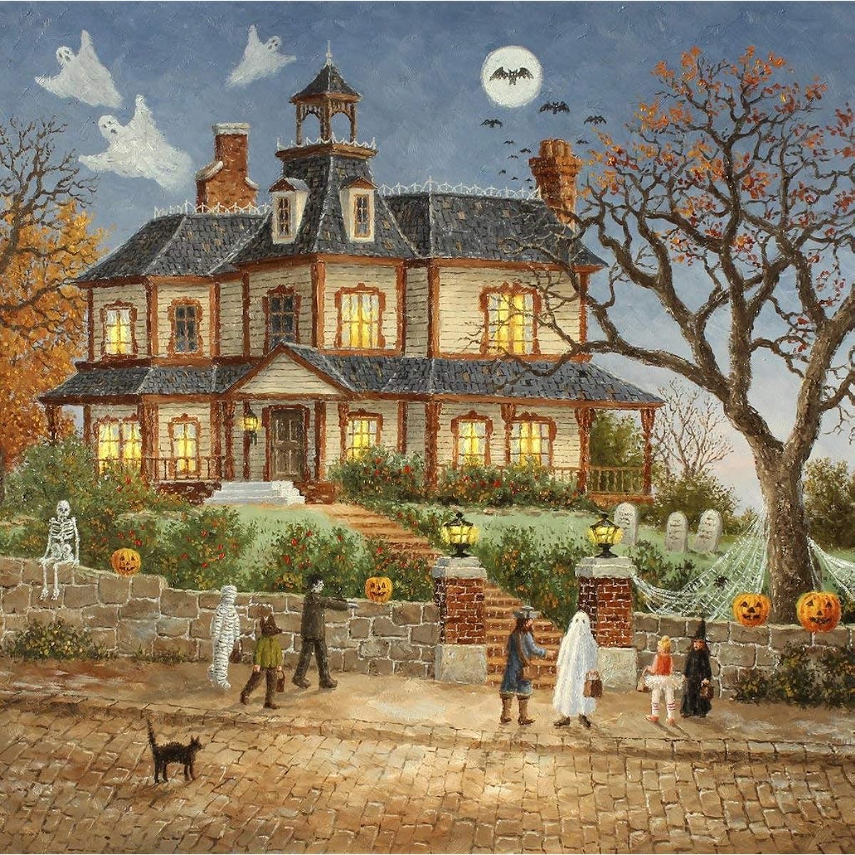 Wooden Jigsaw Puzzle - You Go First! - 256 Pieces by Nautilus Puzzles Made in the USA