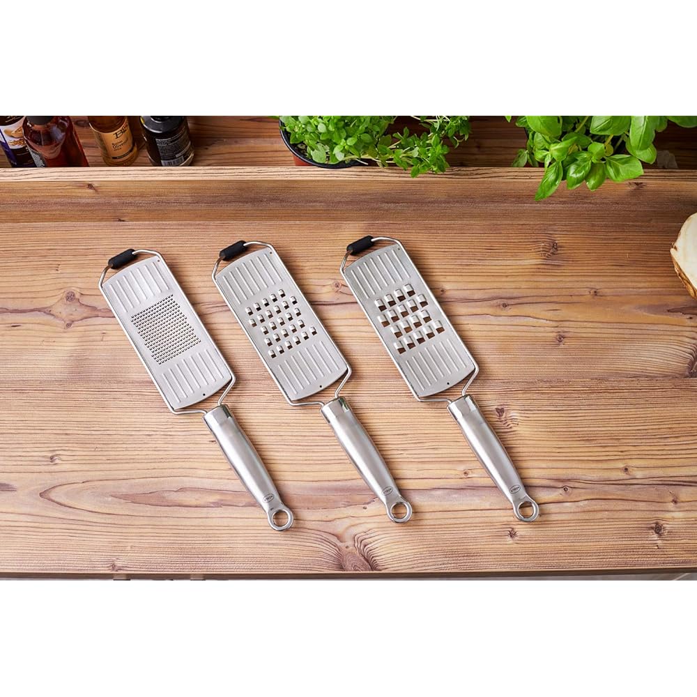 Rosle Kitchen Collection Stainless Steel Grater/Slicer Fine Stainless Steel