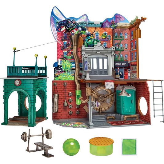 Playmates Toys Teenage Mutant Ninja Turtles: Mutant Mayhem Sewer Lair Playset