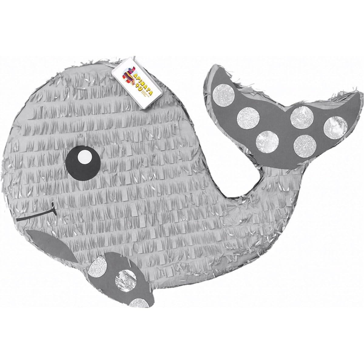 Silver Whale Gender Reveal Pinata What whale it be.