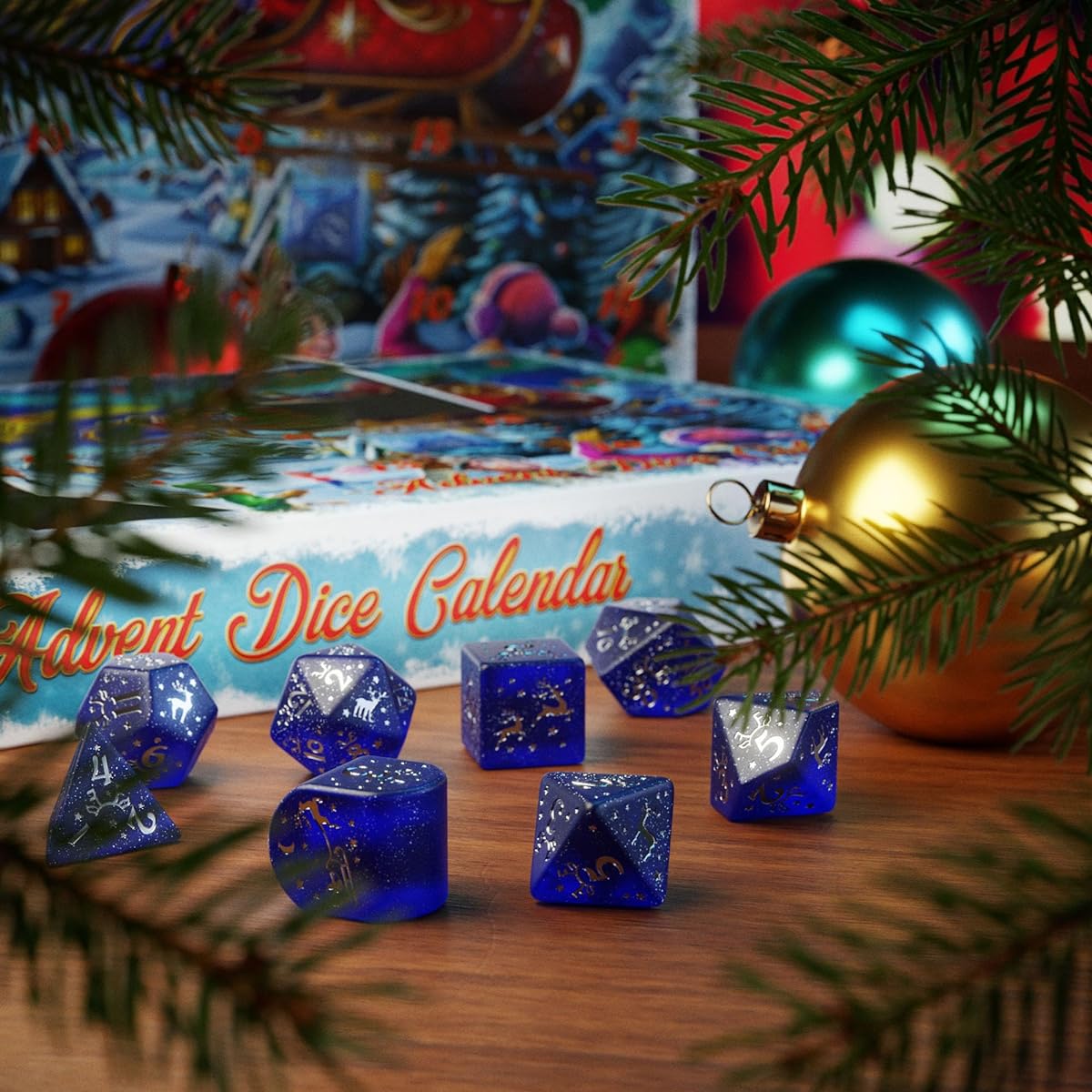 Q-Workshop Advent Dice Calendar #04 Dice Board Game