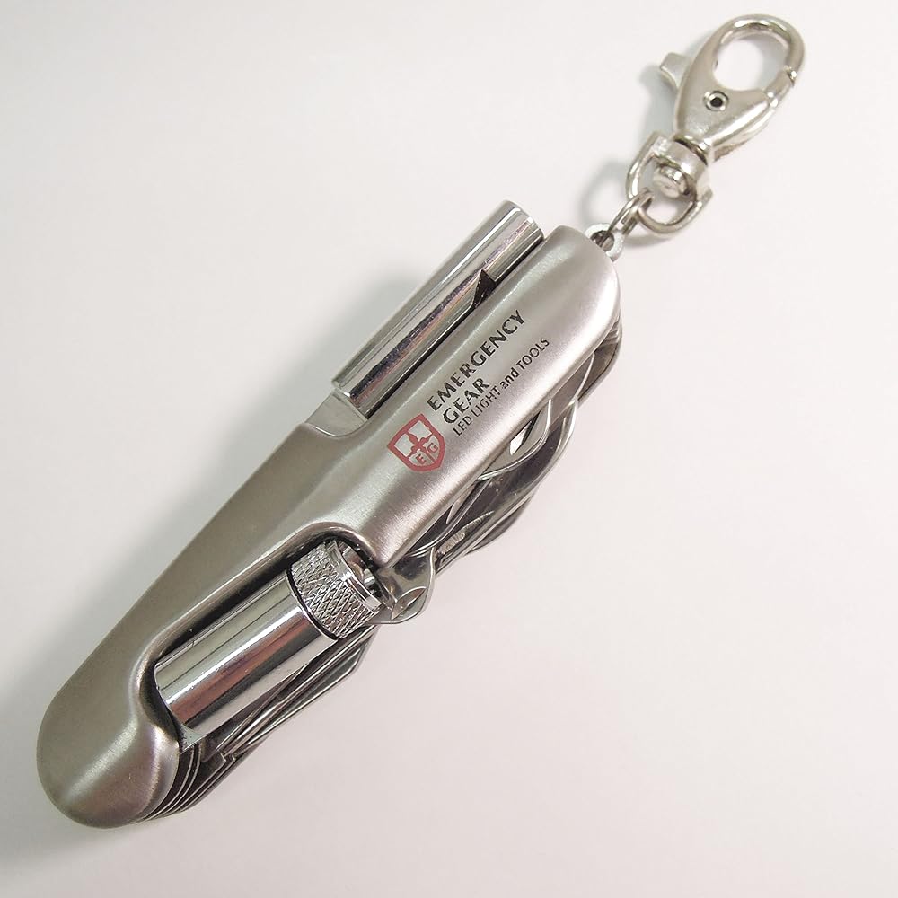 CRISIS Multifunctional tool L with LED & whistle L CS-06