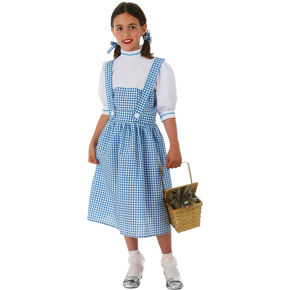 Big Girls' Dorothy Dress Costume Small (6)