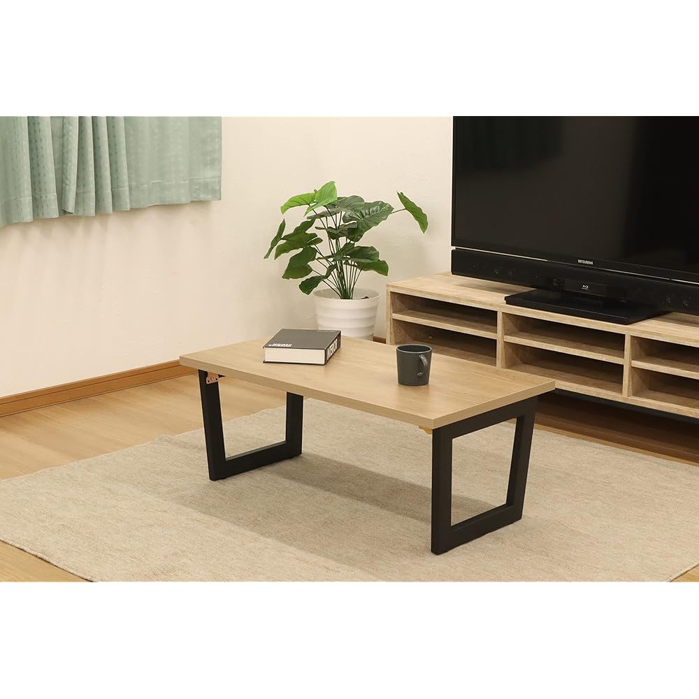 AIS (AIS) Folding table Width 90cm Natural SMFT-01 NA