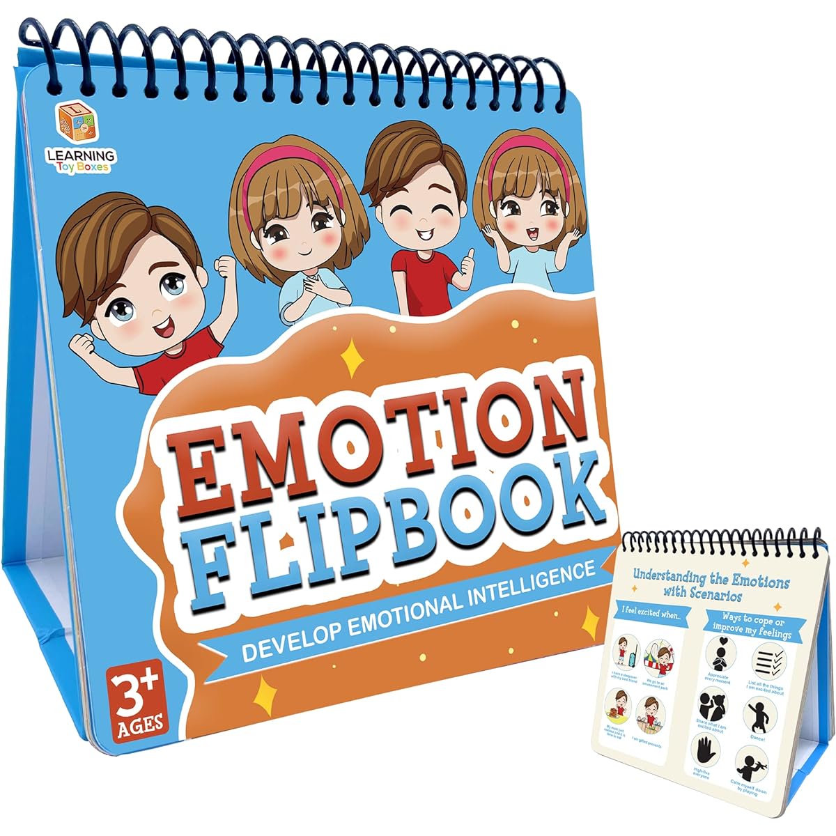 43 Different Emotions/Emotions Flipbook Chart for Teaching Kids Emotions Teacher Resources Mood Flipbook Emotions Flashcards